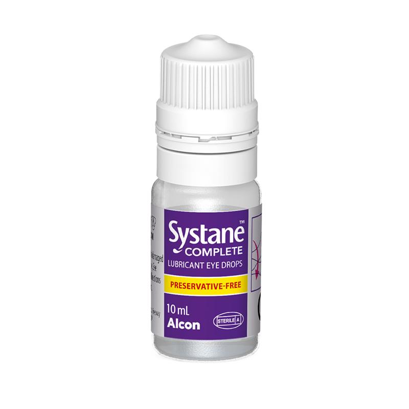 Load image into Gallery viewer, Systane Complete Preservative Free Lubricant Eye Drops 10ml

