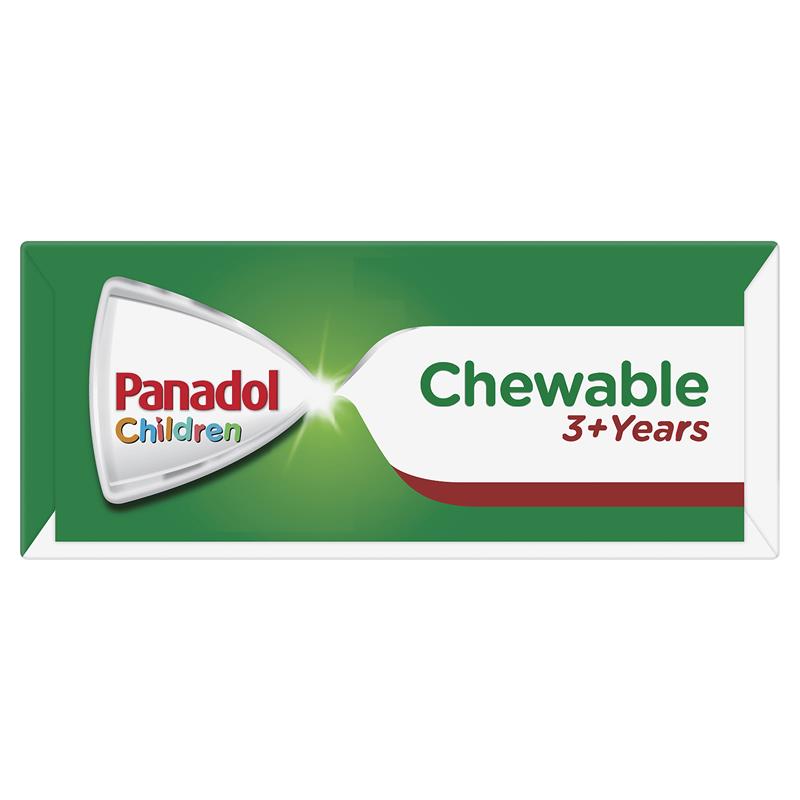 Load image into Gallery viewer, Panadol Children Chewable Tablets 3 Years+ 24 Tablets
