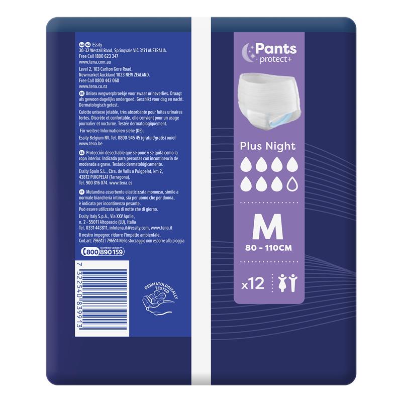 Load image into Gallery viewer, TENA Pant Night Medium 12 Pack
