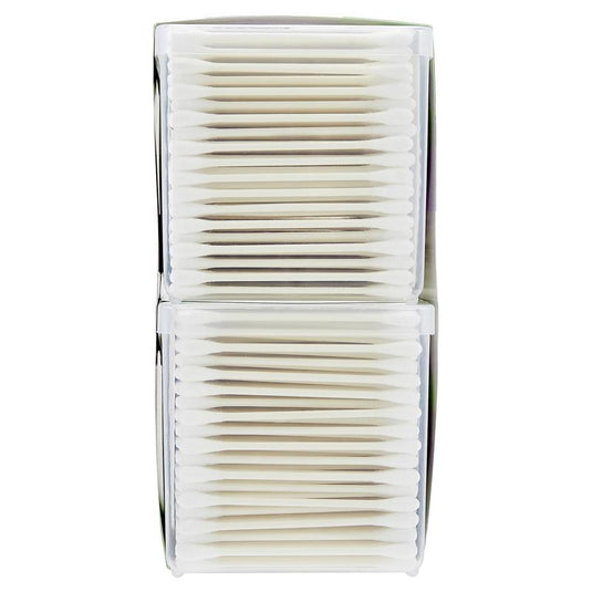 Swisspers Earth Kind Cotton Tips With Paper Stems Twin Pack 2x400 Pack