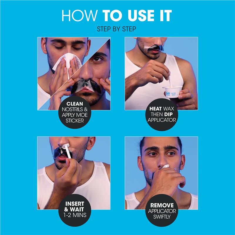 Load image into Gallery viewer, Nad's for Men Nose Wax 30g
