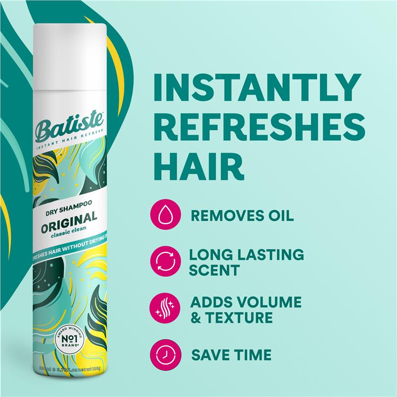 Load image into Gallery viewer, Batiste Original Dry Shampoo 200ml
