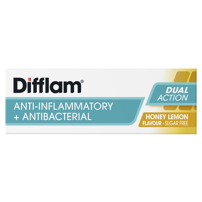 Load image into Gallery viewer, Difflam Sore Throat Sugar Free Honey And Lemon 16 Lozenges
