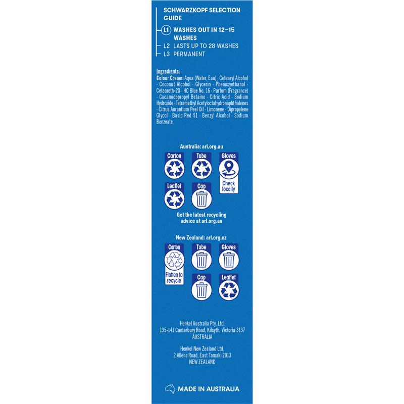 Load image into Gallery viewer, Schwarzkopf LIVE Colour Electric Blue Semi Permanent 75ml
