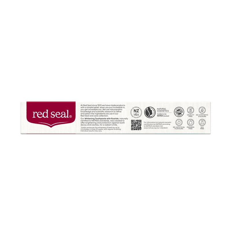 Load image into Gallery viewer, Red Seal Toothpaste Whitening Fluoride 100g
