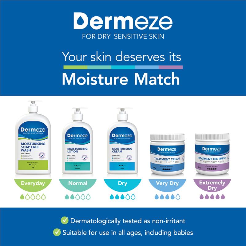 Load image into Gallery viewer, Dermeze Moisturising Cream 500g
