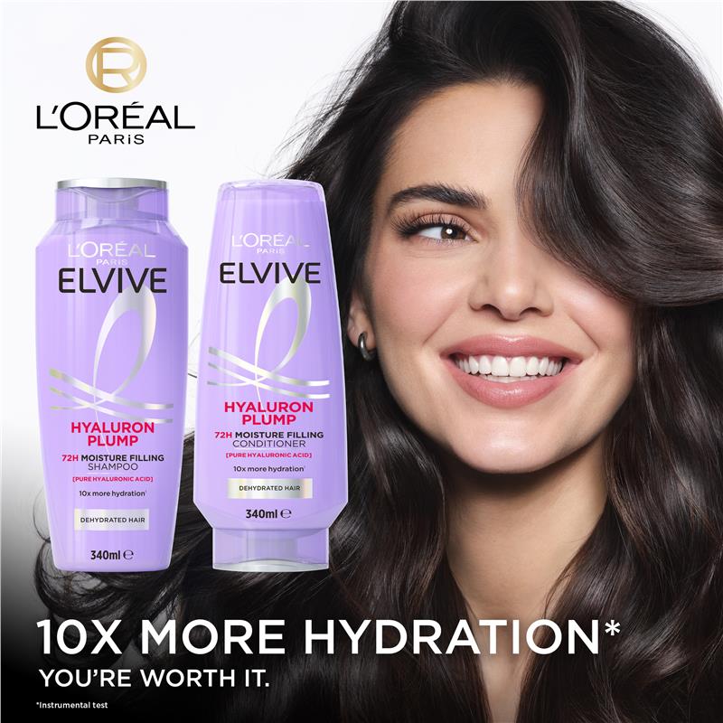 Load image into Gallery viewer, L'Oreal Elvive Hyaluron Plump Conditioner 340ml
