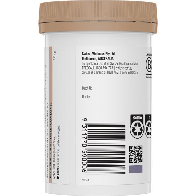 Load image into Gallery viewer, Swisse Ultiboost Magnesium 120 Tablets

