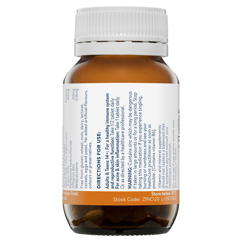 Load image into Gallery viewer, Ethical Nutrients Mega Zinc 40mg 120 Tablets
