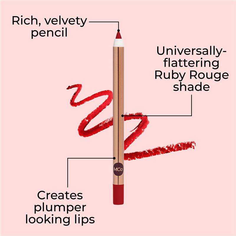 Load image into Gallery viewer, MCoBeauty Perfect Pout Liner Ruby Rouge
