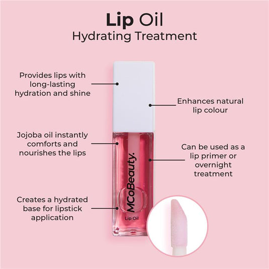 MCoBeauty Lip Oil Hydrating Treatment Sheer Rose