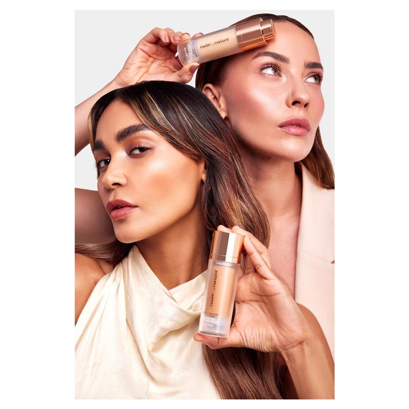 Load image into Gallery viewer, Nude by Nature Perfect Skin Filter Foundation 30g N6 Olive
