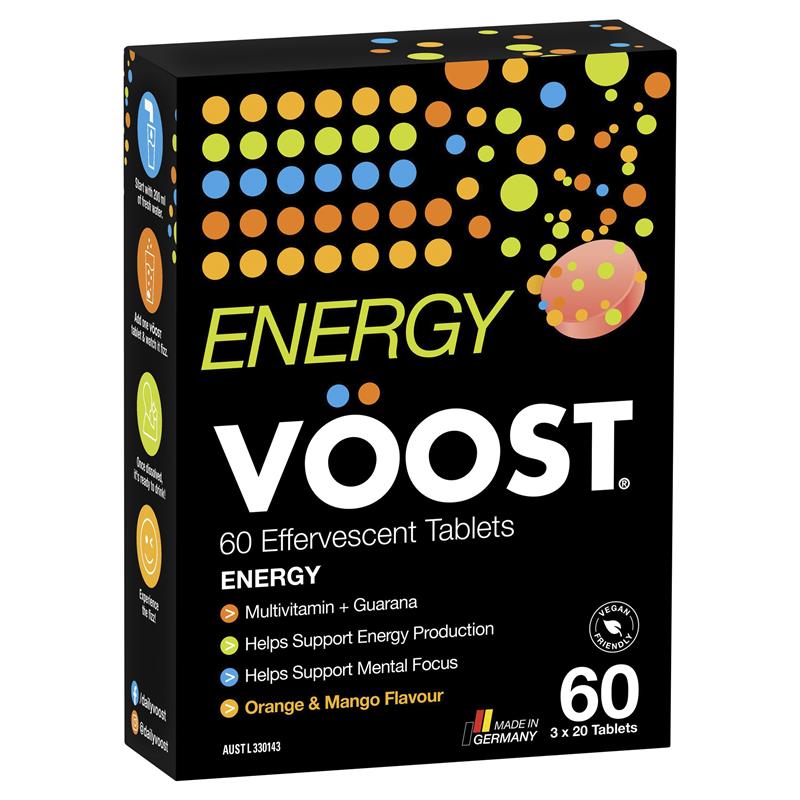 Load image into Gallery viewer, Voost Energy Effervescent 60 Pack Exclusive Size
