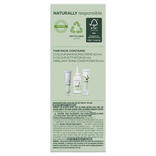 Natural Instincts 4RV Dark Burgundy Semi Permanent Hair Colour