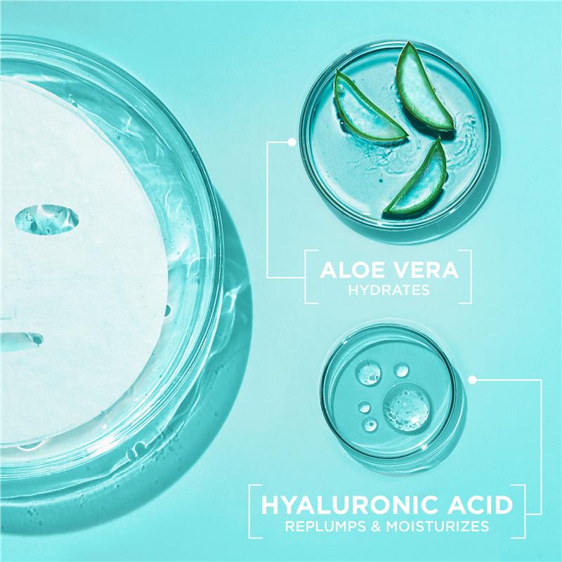 Load image into Gallery viewer, Garnier Hydra Bomb Hyaluronic Aloe Vera Serum Sheet Mask
