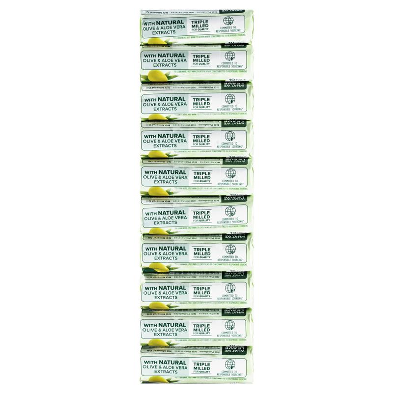 Load image into Gallery viewer, Palmolive Soap Bar Olive &amp; Aloe Vera 90g 10 Pack
