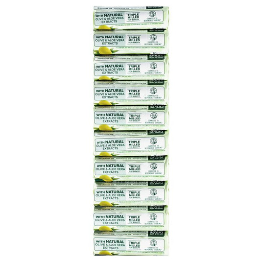 Palmolive Soap Bar Olive & Aloe Vera 90g 10 Pack