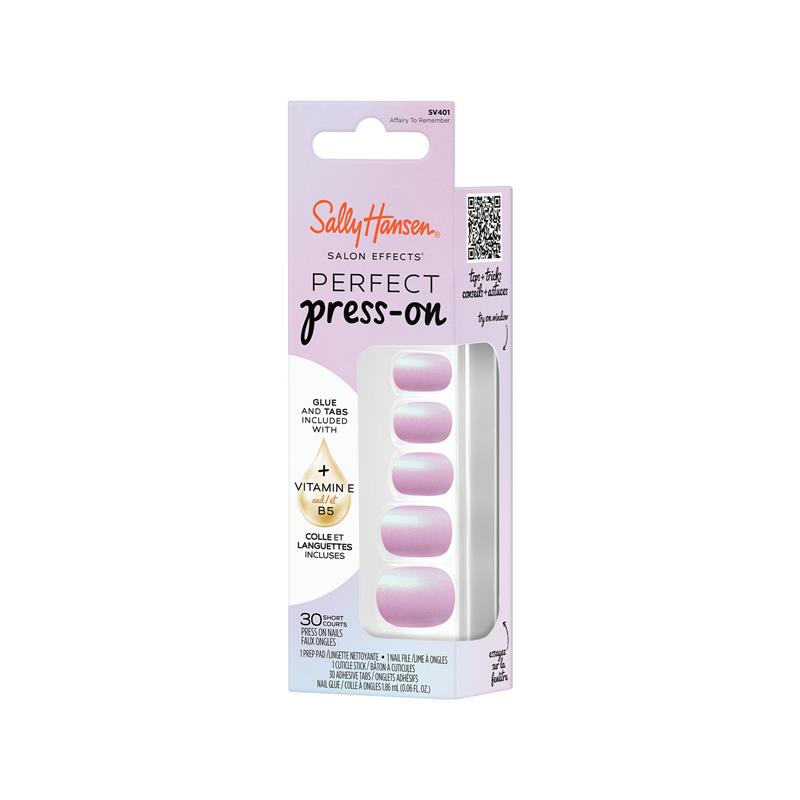 Load image into Gallery viewer, Sally Hansen Salon Effects Perfect Press-On Affairy To Remember 30 Pieces

