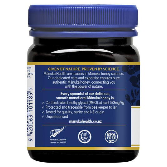 Manuka Health MGO573+ UMF16 Manuka Honey 250g (NOT For sale in WA)