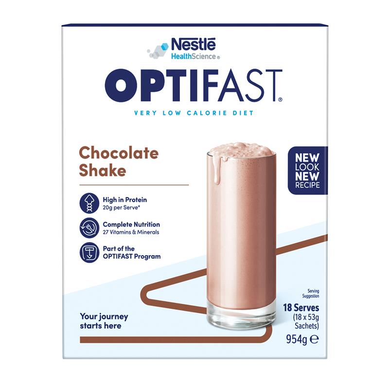 Load image into Gallery viewer, Optifast VLCD Shake Chocolate 18 x 53g
