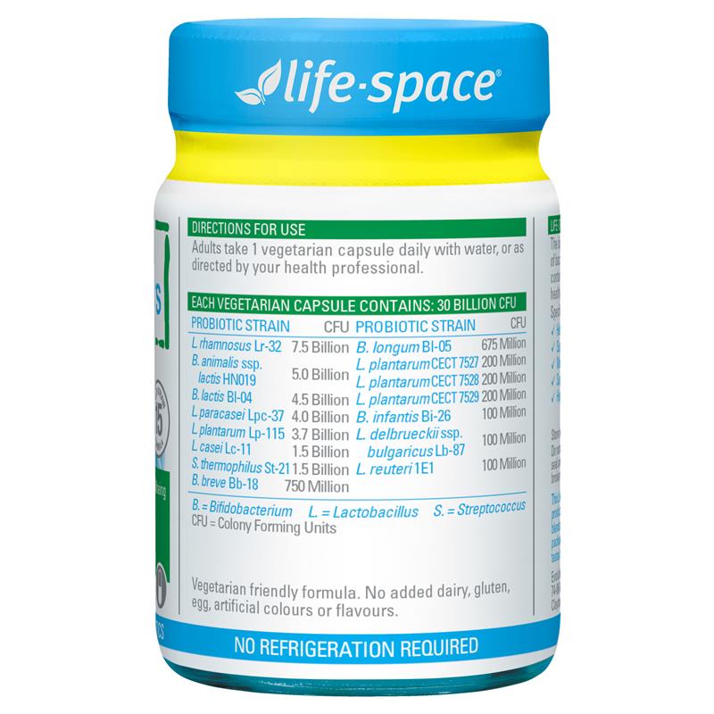 Load image into Gallery viewer, Life-Space Probiotic for 60+ Years 90 Capsules Exclusive Size
