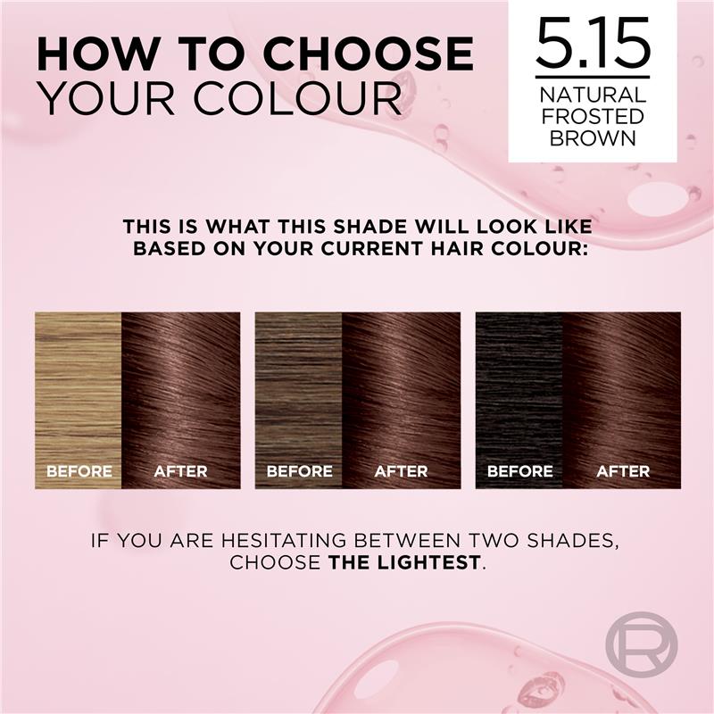 Load image into Gallery viewer, L'Oreal Excellence Creme 5.15 Natural Frosted Brown Hair Colour
