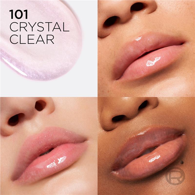 Load image into Gallery viewer, L'Oreal Paris Plump Ambition Hyaluron Lip Oil 101 Cristal Clear
