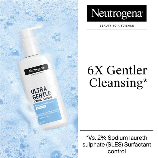 Neutrogena Ultra Gentle Foaming Cleanser 200ml