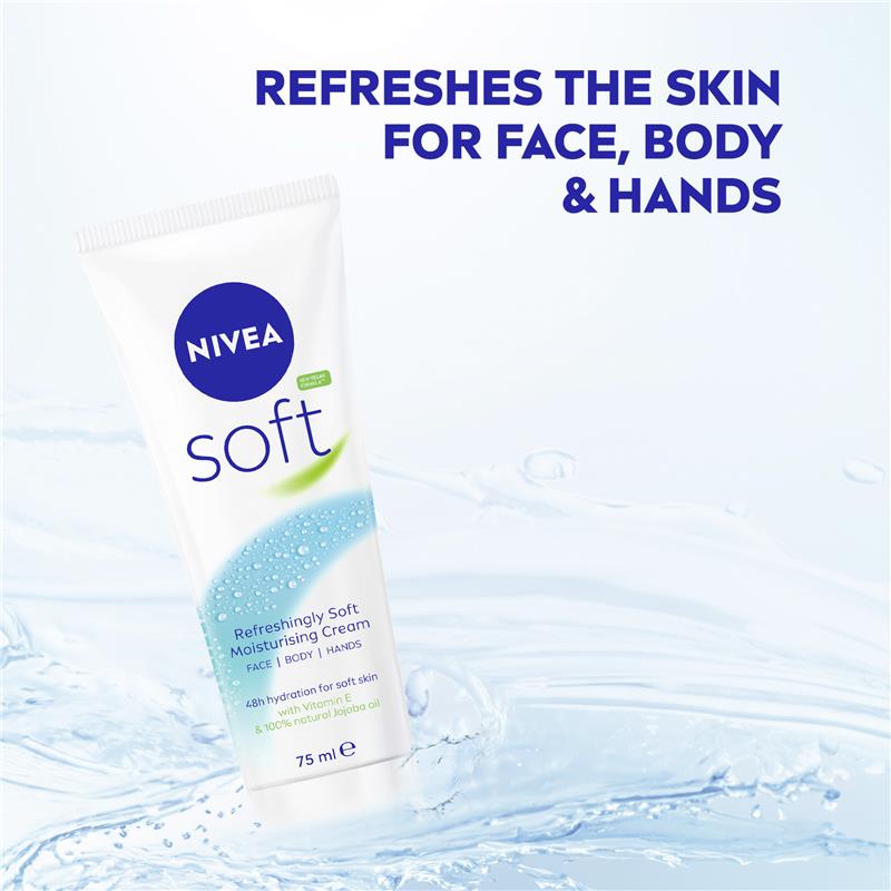 Load image into Gallery viewer, NIVEA Soft Moisturising Cream 75ml
