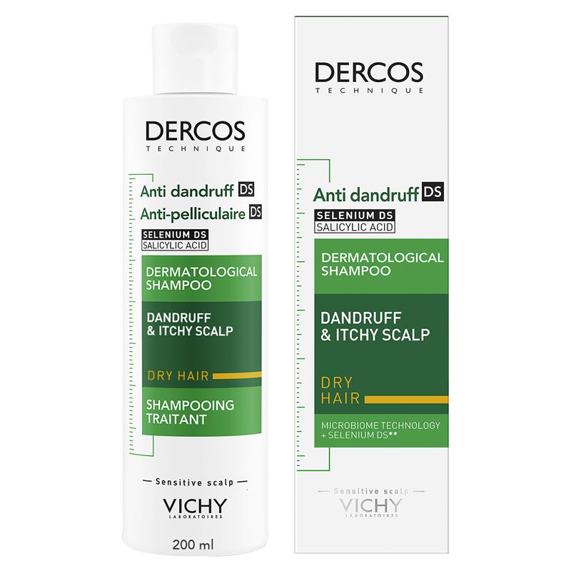 Load image into Gallery viewer, Dercos Anti-Dandruff DS Shampoo for Dry Hair 200ml
