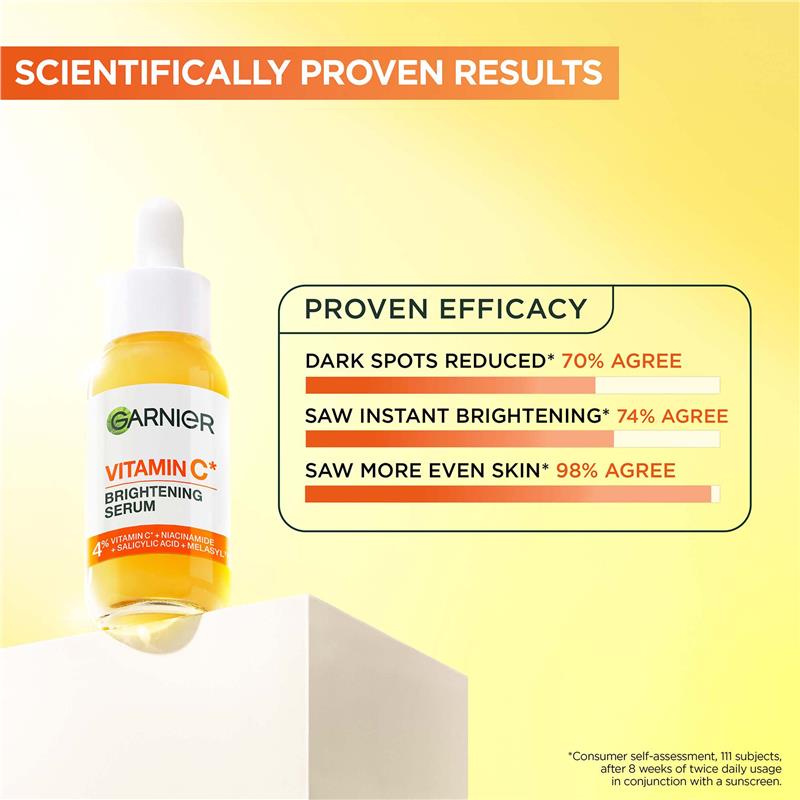 Load image into Gallery viewer, Garnier Vitamin C Brightening Serum 30ml
