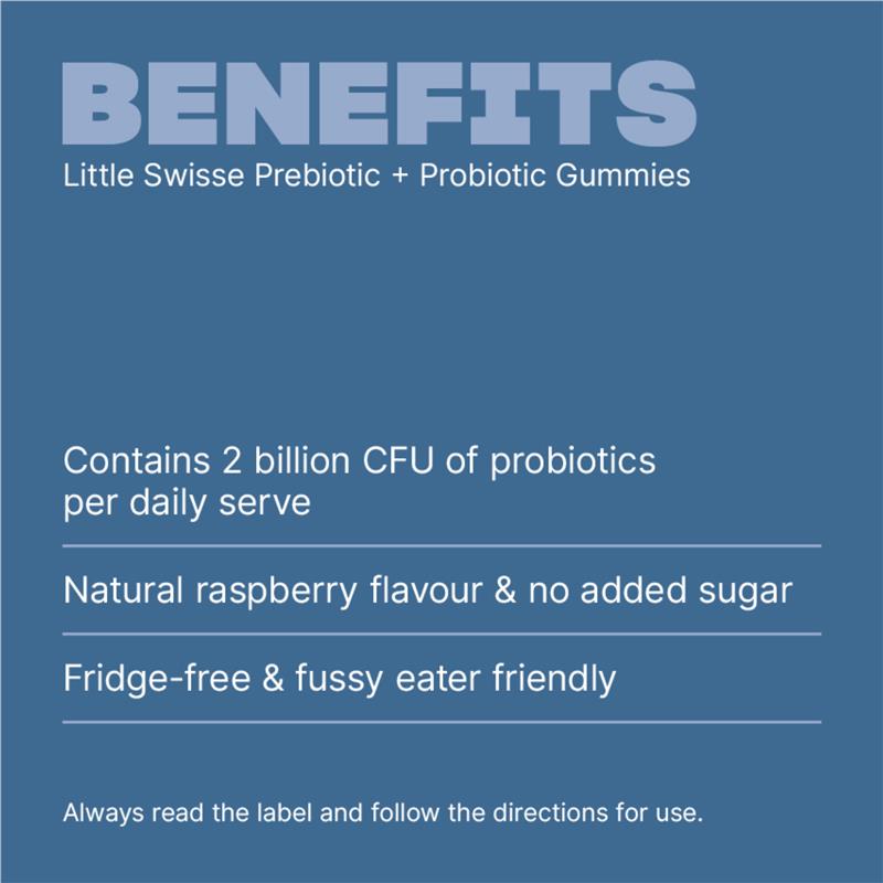 Load image into Gallery viewer, Little Swisse Pre + Probiotic Gummies 100 Pack
