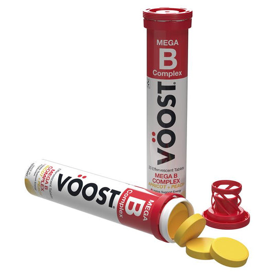 Voost Mega B Complex Effervescent Tablets 20 Pack