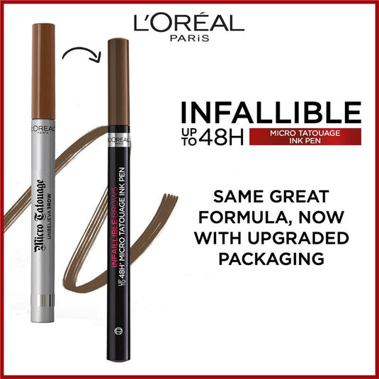 L'Oreal Paris Infallible Brows 48H Micro Tatouage Ink Pen 3.0 Brunette