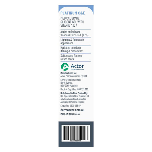 Dermascar Platinum C&E 15g