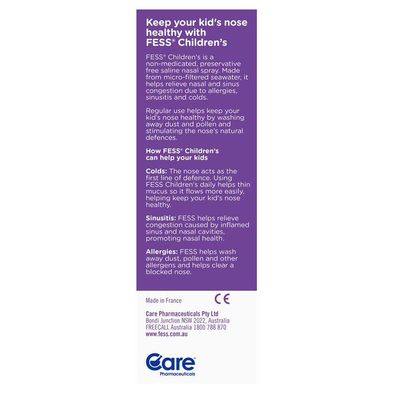 Load image into Gallery viewer, Fess Children's Nasal Spray 20ml
