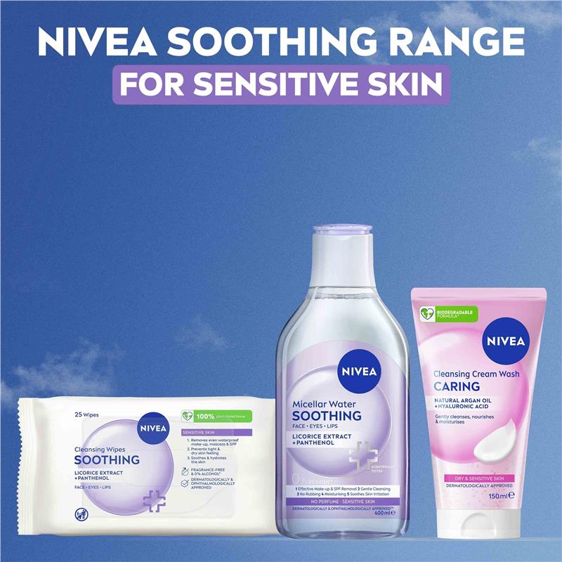 Load image into Gallery viewer, NIVEA Daily Essentials Sensitive Caring Micellar Water 400ml
