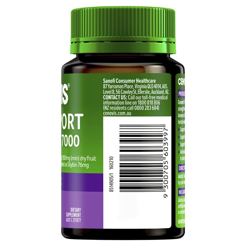 Load image into Gallery viewer, Cenovis Liver Support Milk Thistle 7000mg 75 Tablets
