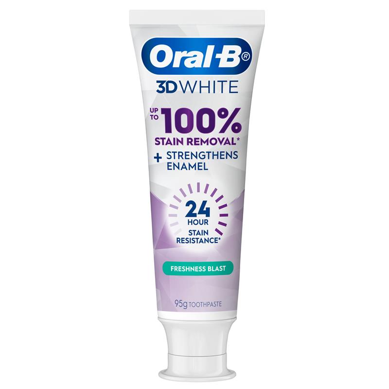 Load image into Gallery viewer, Oral B Toothpaste 3D White Lasting Freshness Blast 95g
