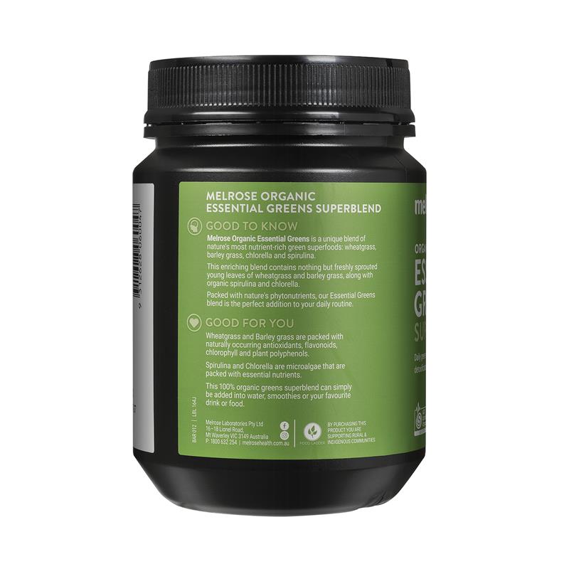 Load image into Gallery viewer, Melrose Essential Greens 200g
