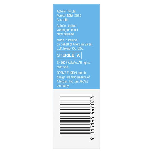 Optive Fusion Eye Drops 10mL