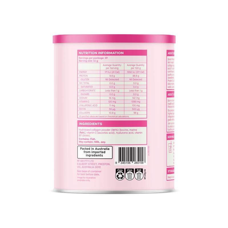 Load image into Gallery viewer, Bondi Protein Co. Beauty Collagen Unflavoured 210g
