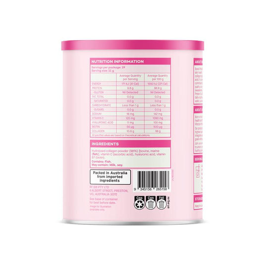 Bondi Protein Co. Beauty Collagen Unflavoured 210g