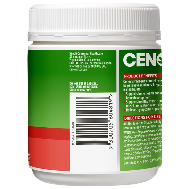 Load image into Gallery viewer, Cenovis Magnesium Value Pack 250 Tablets Exclusive Size
