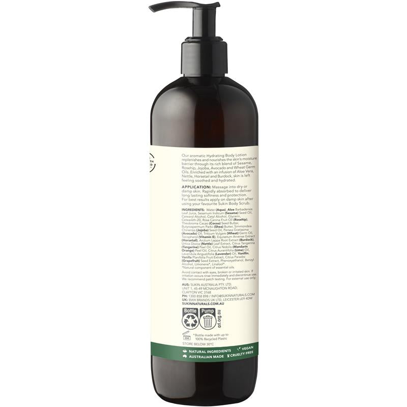 Load image into Gallery viewer, Sukin Signature Hydrating Body Lotion 500ml
