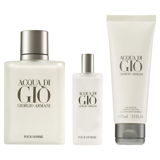 Giorgio Armani Acqua Di Gio for Men 100ml 3 Piece Set