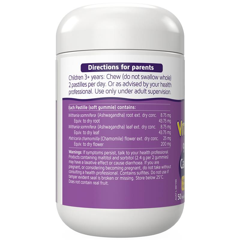 Load image into Gallery viewer, Nature's Way Kids Smart Vita Gummies Sugar Free Calm &amp; Sleep 50 Gummies
