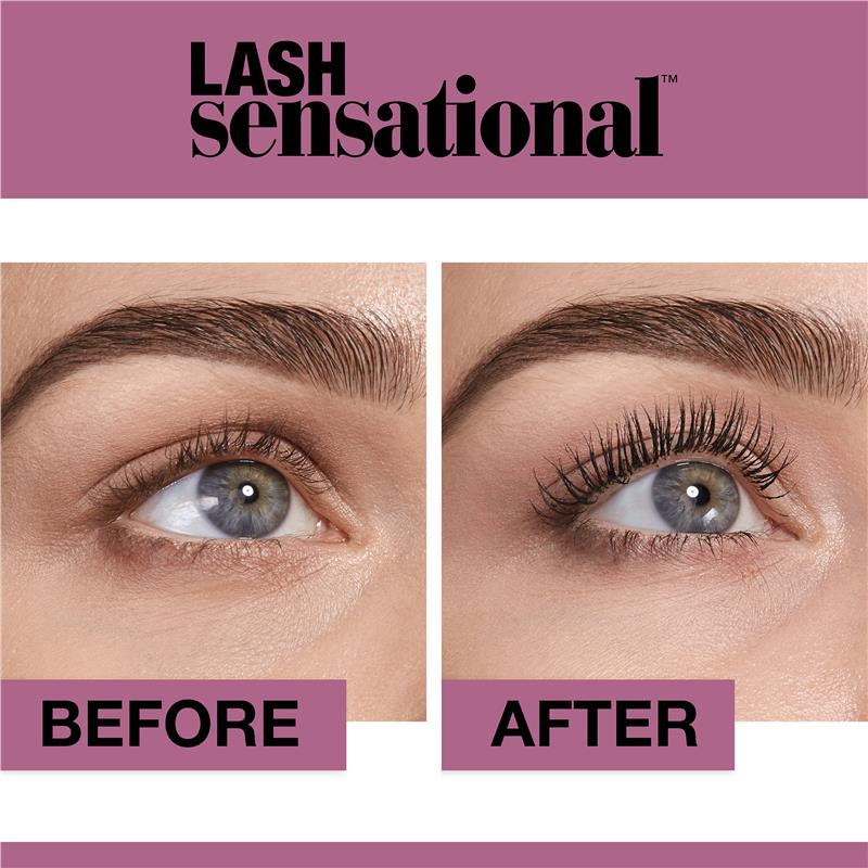 Load image into Gallery viewer, Maybelline Lash Sensational Lengthening Mascara - Blackest Black

