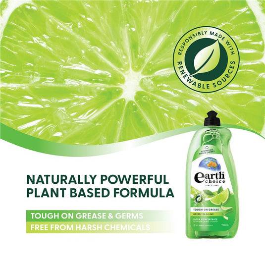 Earth Choice Dishwash Concentrate Green Tea 900ml
