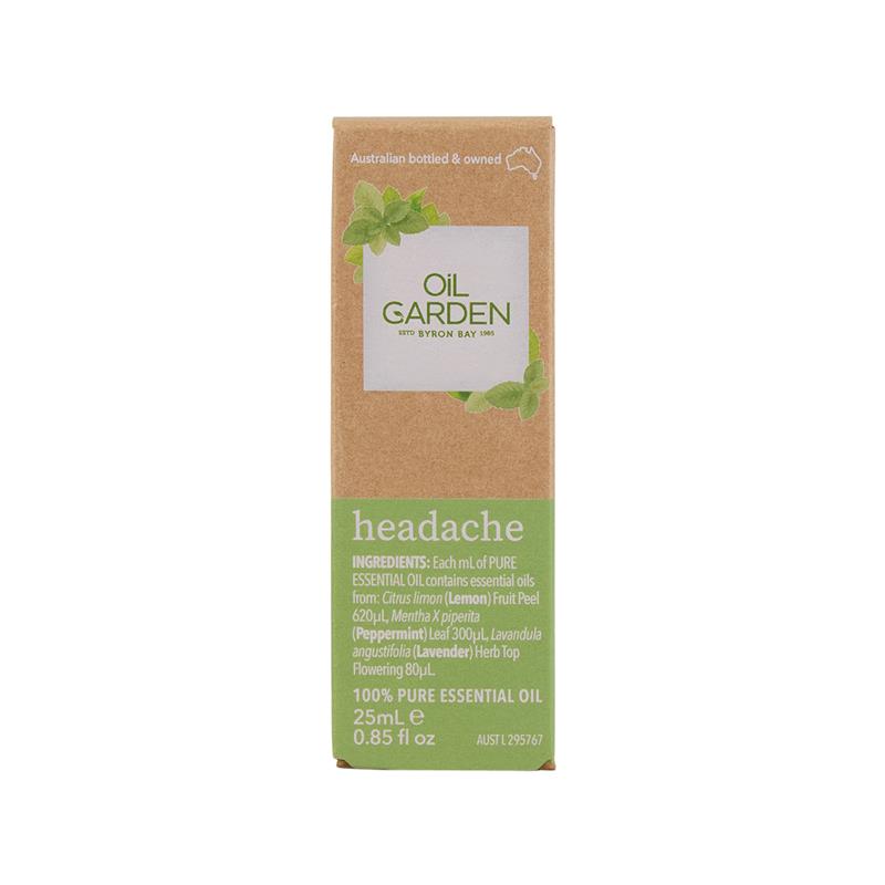 Load image into Gallery viewer, Oil Garden Natural Remedies Headache Oil 25ml
